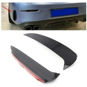 Resim Lasonstiges Araba Arka Tampon Spoiler Yan Havalandırma Kapağı Mercedes Benz W238 E-class Coupe C238 E250 E300 E400 E550 2016 2017 2018 