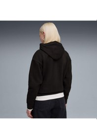 Resim Puma Essentıals Nature 2.0 Comfort Kadın Kapüşonlu Sweatshırt 688079 01 SiYAH 