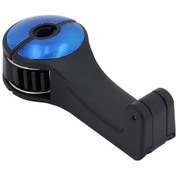 Resim Honmex Otomatik Sabitleyici Arka Koltuk Telefon Tutucu İle 2'li Gizli Kilitleme Kanca - Mavi Araç Başı Yastığı Eklentisi Mavi 