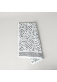 Resim Linens Liora Pamuk 50x85 Cm Yüz Havlusu Koyu Gri Koyu Gri 
