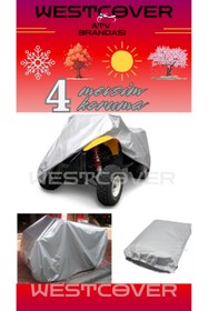 Resim WestCover Yuki HS 400ATV ATV SU GEÇİRMEZ BRANDASI -GRİ 