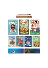 Resim Timaş Çocuk Uzaya Giden Tren - Ayvayı Yedi Müzesi - Benim Zürafam Uçabilir - Nuriye Ecmel Set 7 Kitap 