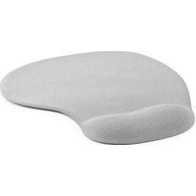 Resim Bilek Destekli Mouse Pad Gri Mouse Pad Bileklikli Mouse Pad 