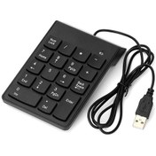 Resim Springsun Kablolu USB Sayısal 18 Tuşlu Mini Dijital Klavye 