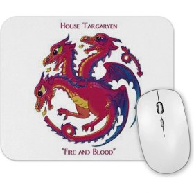 Resim Baskı Dükkanı Targaryen Mouse Pad 