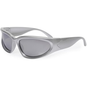 Resim Angel Eyes UV400 Ve Rüzgar Korumalı Buğulanmaz Gri Aynalı Bisiklet Gözlüğü BS9999 