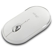 Resim F-11 Üç Modlu Mini Kablosuz Bluetooth 2.4g 2400 Dpı Mouse Beyaz 