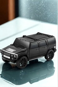 Resim POLYGOLD Jeep Tasarımlı Araba Kablosuz Hoparlör TF Kart USB Bluetooth FM Radyo Aux Destekli Bluetooth Speaker 