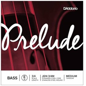 Resim D'Addario J614 3/4M Prelude E Kontrabas Teli (Mi) 