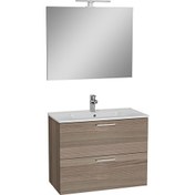 Resim VitrA Mia 75101 Banyo Dolabı Seti, Çekmeceli, 80 cm, Cordoba 