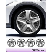 Resim CVL Auto Market Volkswagen Lupo 14 Inç Jant Kapağı Amblemli Gri [4 Adet Kapak] 118 CVL-ADT8747 