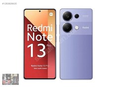 Resim Xiaomi Redmi Note 13 Pro İkinci El YD | 512 GB 12 GB | Mor İkinci El NOTE 13 PRO 12/512 GB 1 AYLIK FUL KUTULU KAYITLI GLOBAL MODEL