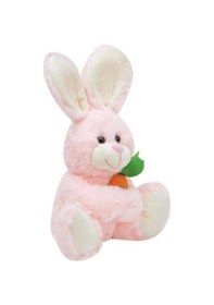 Resim Sevimli Tavşan Peluş 15 Cm PEMBE 