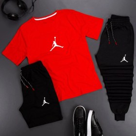 Resim Trendypassion 3'lü Unisex Spor Eşofman Takımı Kombini 