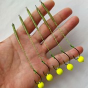 Resim 5 Adet Avrupa Sazan Balıkçılığı Seti, PVC Şamandıralı ve İğneli - Çim Sazan ve Kızılkanat Balıkları İçin İdeal, Yem Balıkçılığı Ekipmanları | Minimalist Tasarım | Dayanıklı Balıkçılık İğneleri, Sazan Balıkçılığı Malzemeleri 