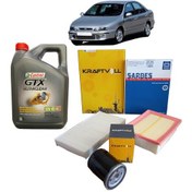 Resim Fiat Marea 1.6 16v Yağ Bakım Seti Castrol Gtx 10w 40 N11.5638 