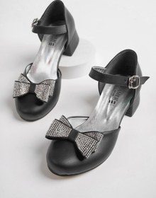 Resim Ramer Fiyonklu Karnıyarık Kız Çocuk Abiye Ayakkabı 