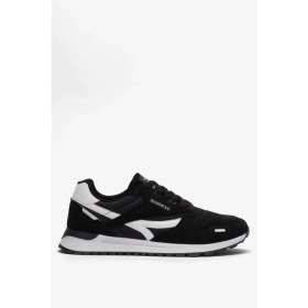 Resim Liger Erkek Ortopedik Günlük Yürüyüş Koşu Sneaker Spor Ayakkabı SİYAH - BEYAZ 