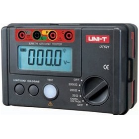 Resim Uni-T UT 521 Toprak Meğeri Topraklama Direnci Ölçer 