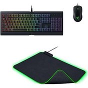 Resim Razer Oyuncu Seti (Cynosa Klavye + Abyssus Mouse + Goliathus) Klavye 