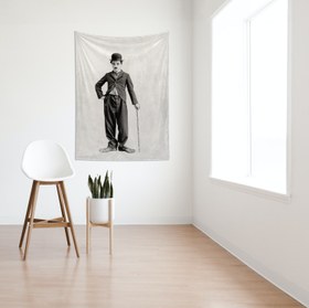 Resim Charlie Chaplin Duvar Örtüsü - 60 cm x 90 cm 