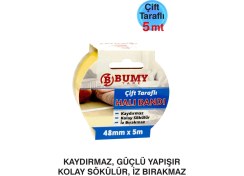 Resim Bumy Halı Montaj Bandı 48 mm x 5 mt 