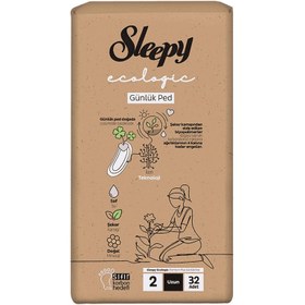 Resim Sleepy Günlük Uzun Hijyenik Ped 32'li 