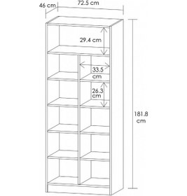 Resim Mobilique Vegas Gardrop Raflı No:3 600-00-160 