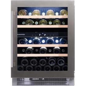 Resim Dunavox Flow-39 Gümüş Solo Şarap Dolabı 