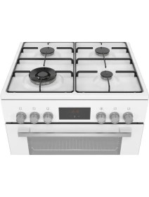 Resim Bosch HXR390H21T Fırın Solo Gazlı Elektrikli Beyaz 