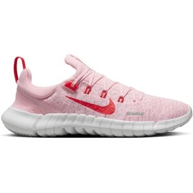 Resim Nike Free Run 5.0 Kadın Yol Koşu Ayakkabı Pembe CZ1891-602 