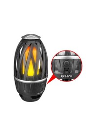 Resim S-Link SL-F807 34 Ledli 1200mah Usb Şarjlı Alev Efekti Dekoratif 