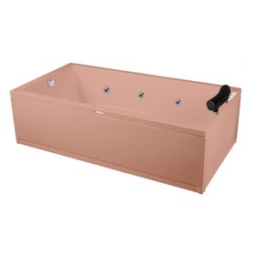 Resim Renkli Düz Küvet | Jakuzi | Altunizade | Sanacryl - 80x170 / Pembe / 1 Kişilik 