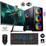 Resim İzoly Kurama X i7-10700F 32 GB 256 GB M.2 NVMe SSD GTX1660S 24" Dos Masaüstü Oyuncu Bilgisayarı 