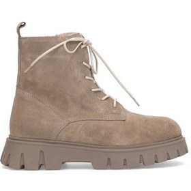 Resim Elit Dravelle Kadın Hakiki Süet Deri Klasik Bot Vizon Vizon 