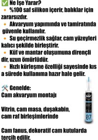 Resim SELSİL 07 ŞEFFAF AKVARYUM SİLİKONU 