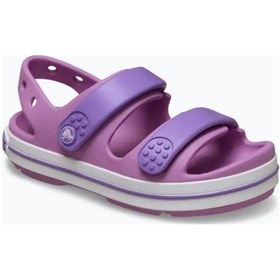 Resim Crocs 209424-6wq Crocband Cruıser Sandal Çocuk Spor Terlik Sandalet Mor 