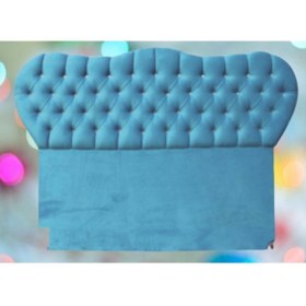 Resim BENGİ TİCARET Başlık 19472 Alc Kristal 120 lik Tay Tüy Mavi Renk Kapitone Başlık 