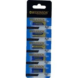 Resim Wilkinson 27A MN27 12V Alkalin Pil Kepenk Anahtar Pili 5'li 