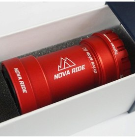 Resim Nova Ride PF30 Shimano 24mm Kırmızı Bisiklet Orta Göbek 