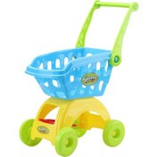 Resim Çocuk Alışveriş Sepeti Oyun Evi Oyuncakları-crrc 49cm-boş Araba-mavi 