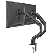 Resim TWISTED MINDS TM-71-C012 MEKANİK AMORTİSÖR DÜZ EKRAN 17"- 32" MAX 2X 8KG İKİLİ MONİTÖR KOLU 