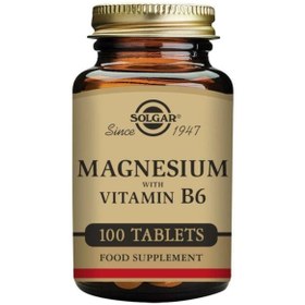 Resim Solgar Magnesium with Vitamin B6 100 Tablet 