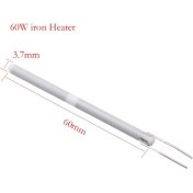 Resim Xiaxiaoer 80W 60W Farklı Türlerde Ayarlanabilir Sıcaklık Elektrikli Havya Isıtıcı 220V 110V Seramik Dahili Isıtma Elemanı (Yurt Dışından) 