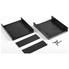 Resim Elektronik Proje Kutusu (Ölçüleri: 154X174X54Mm) - Siyah 