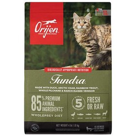 Resim Orijen Tundra Etli Tahılsız Kedi Maması 5,4 Kg 