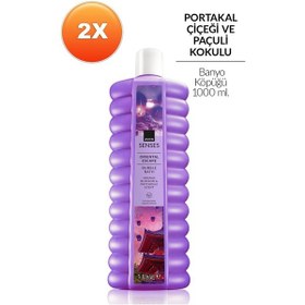 Resim Senses Oriental Escape Portakal Çiçeği Ve Paçuli Kokulu Banyo Köpüğü 1 Lt İkili Set Fresh 