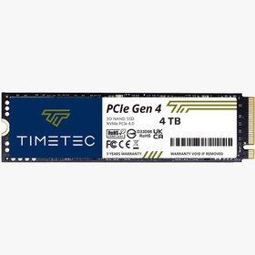 Resim Timetec Elite MS40 4TB 5000\u002F4700MB\u002Fs Gen4x4 22x80 M.2 NVMe SSD 