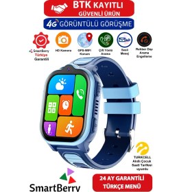 Resim Görüntülü Görüşme ve Gps Özellikli Çocuk Takip Saati, Net Konum ve Wi-Fi Bağlantısı 