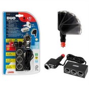 Resim Lampa Duo Usb Şarj+4 Çakmaklık Soketi Adaptörü 39131 